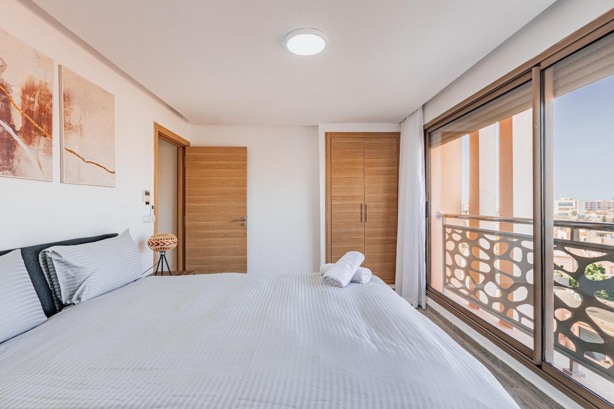 Migdal Gueliz Apart Hotel Marrakesh Exterior foto