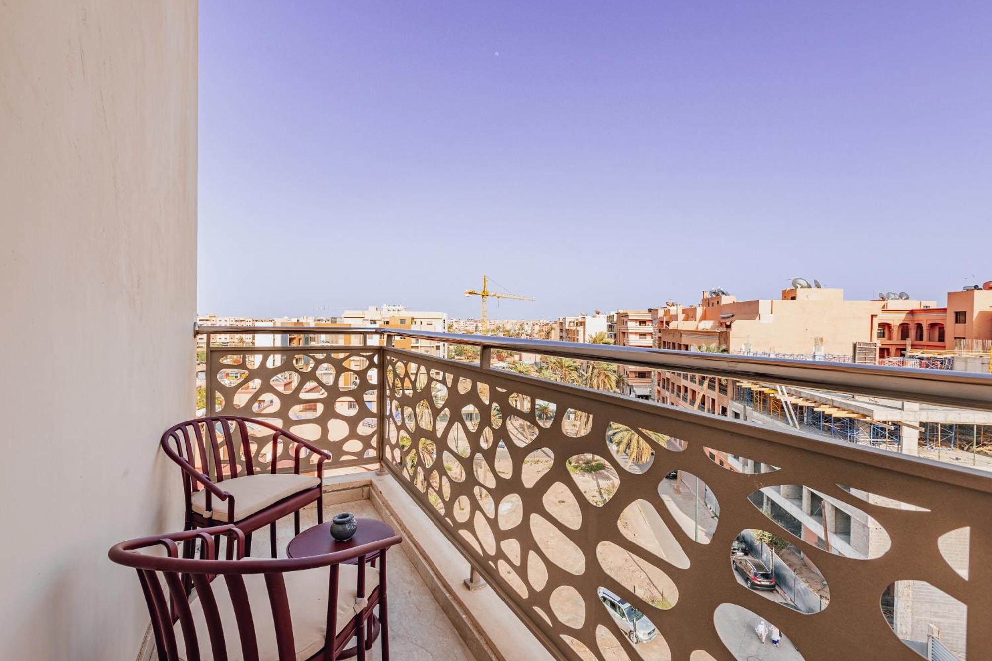 Migdal Gueliz Apart Hotel Marrakesh Exterior foto